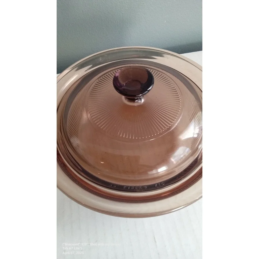 Pyrex unearth piece